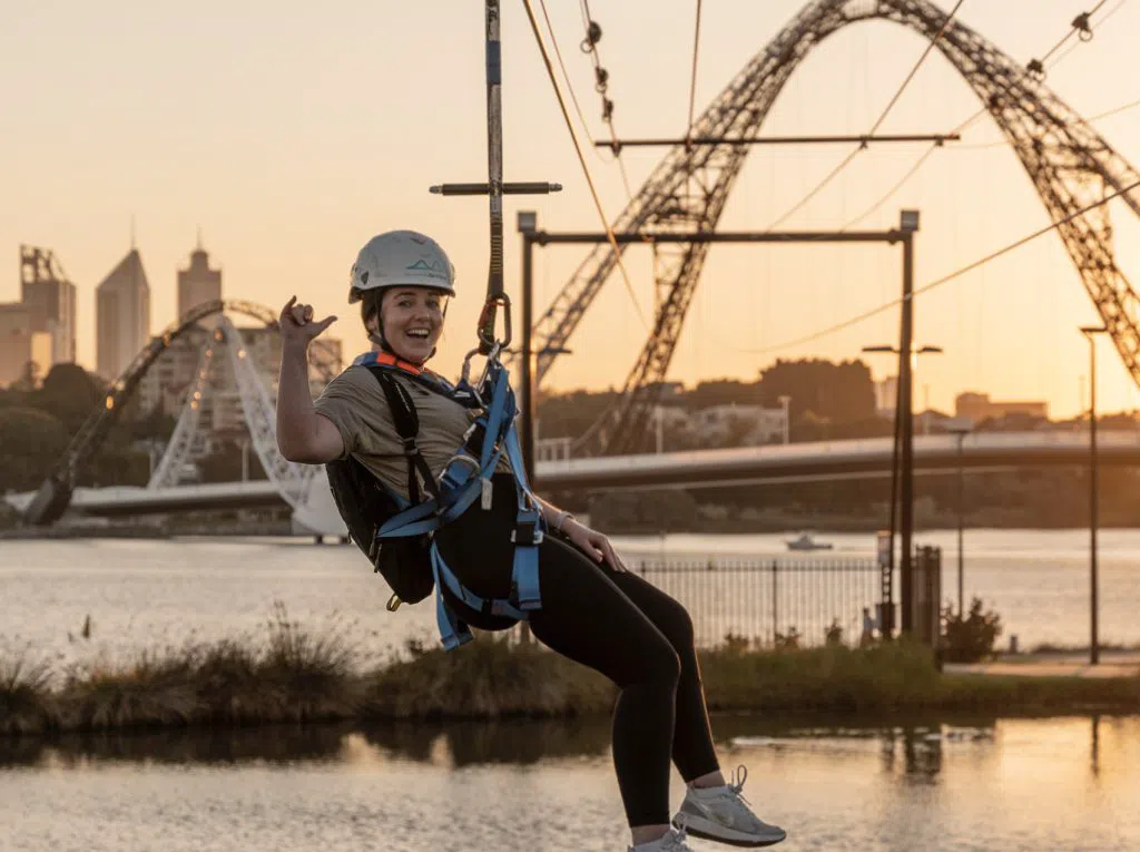 Matagarup Zip+Climb, Perth